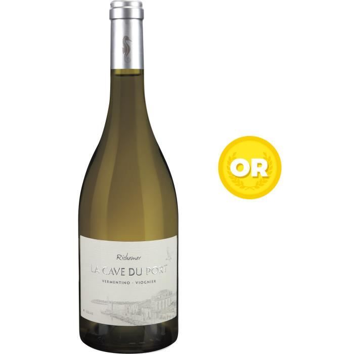 Les Caves Richemer Cave du Port 2019 Côtes de Thau - Vin blanc de Languedoc