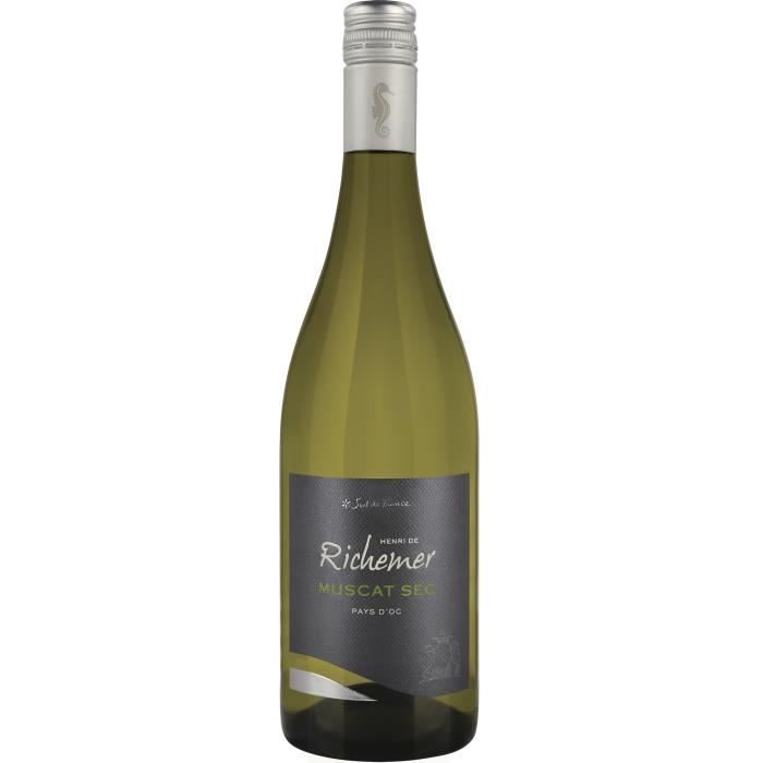 Les Caves Richemer 2019 Pays d'Oc Muscat - Vin blanc de Languedoc