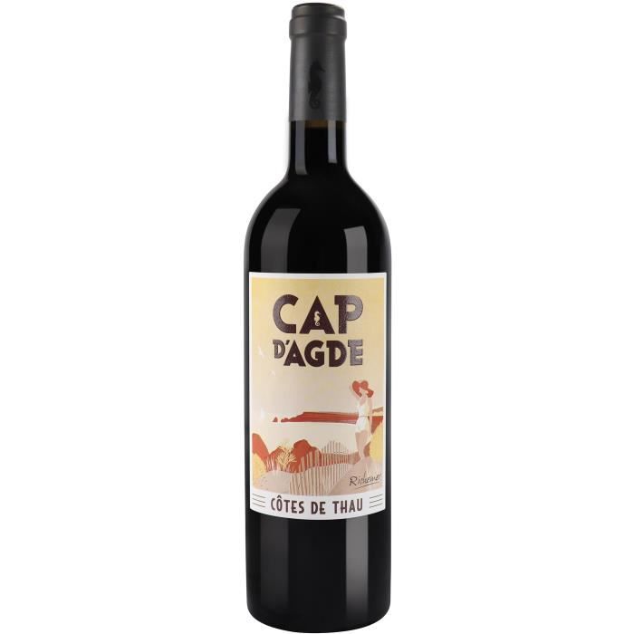 Les Caves Richemer Cap d’Agde 2019 Côtes de Thau Souvenir - Vin rouge de Languedoc