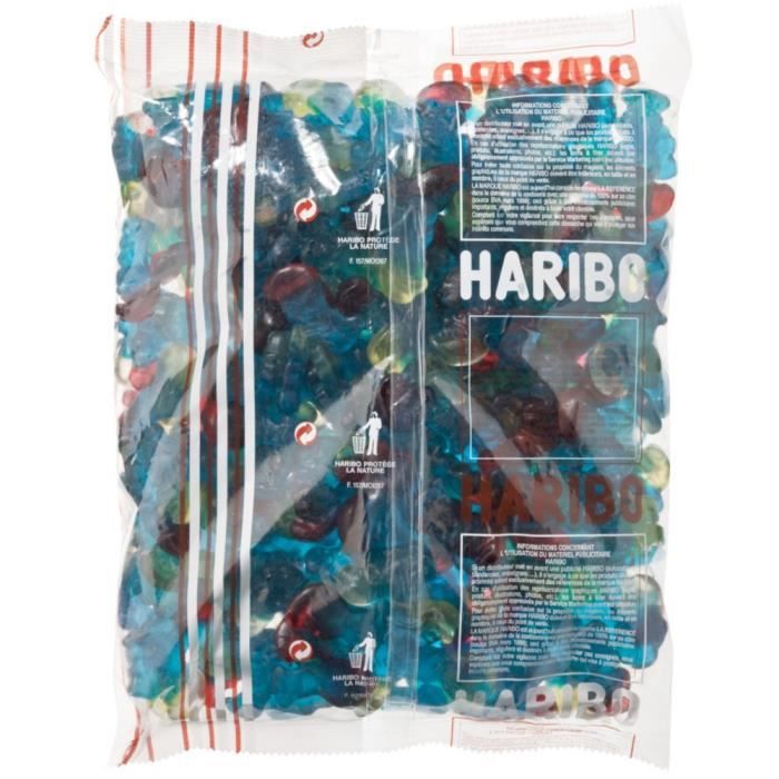 HARIBO Sac 2KG Vrac Schtroumpfs