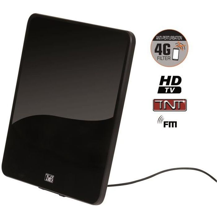 T'nB ANINFLAT55 Antenne intérieure amplifiée 55DB