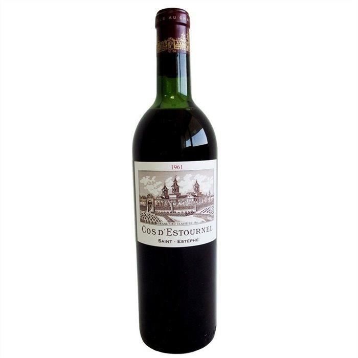 Cos d'Estournel 1961 Saint-Estèphe Grand Cru - Vin rouge de Bordeaux