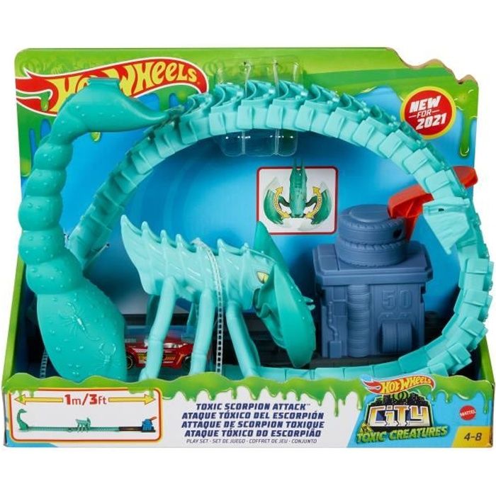 HOT WHEELS City Attaque du Scorpion Toxique