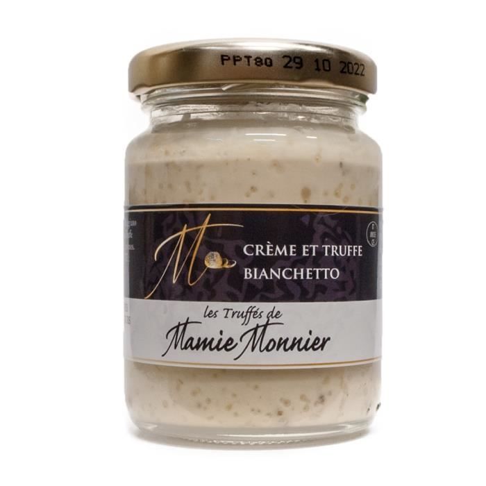 LES TRUFFÉS DE MAMIE MONNIER Crème de parmesan et de truffe bianchetto - 80 g