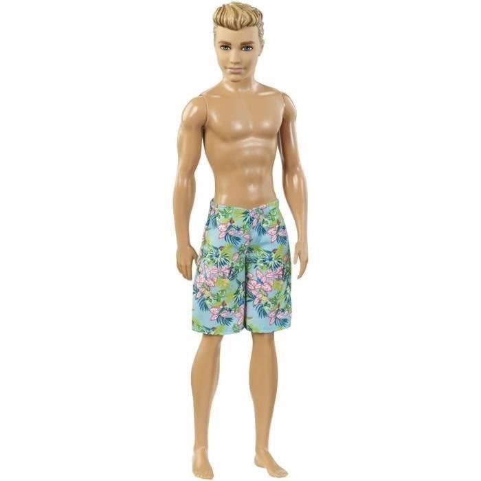 BARBIE - Ken plage short bleu