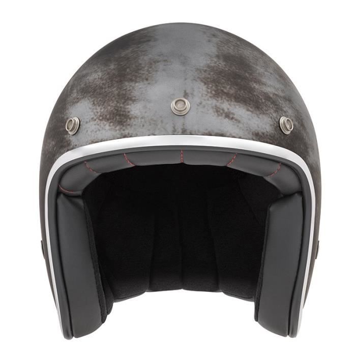 NOX Casque jet N242 - Gris mat