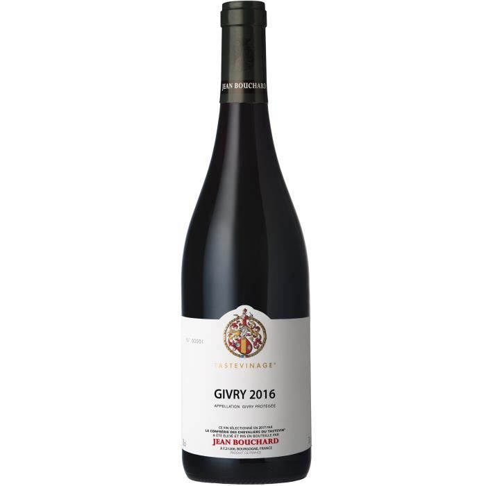 Jean Bouchard 2016 Givry - Vin rouge de Bourgogne - Tastevinage