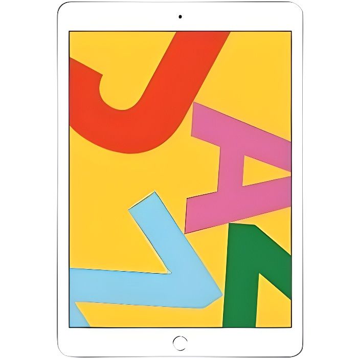 iPad 7 (2019) - 32 Go - Argent - Reconditionné - Très bon état