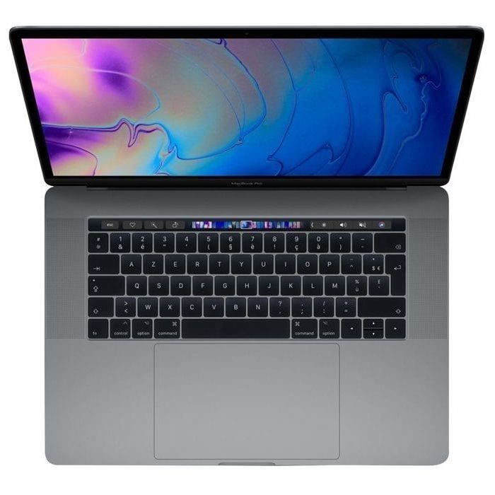 Apple Macbook Pro Touch Bar 15" I7 2,2 Ghz 16 Go Ram 256 Go Ssd Gris Sidéral (2018) - Reconditionné - Très Bon état