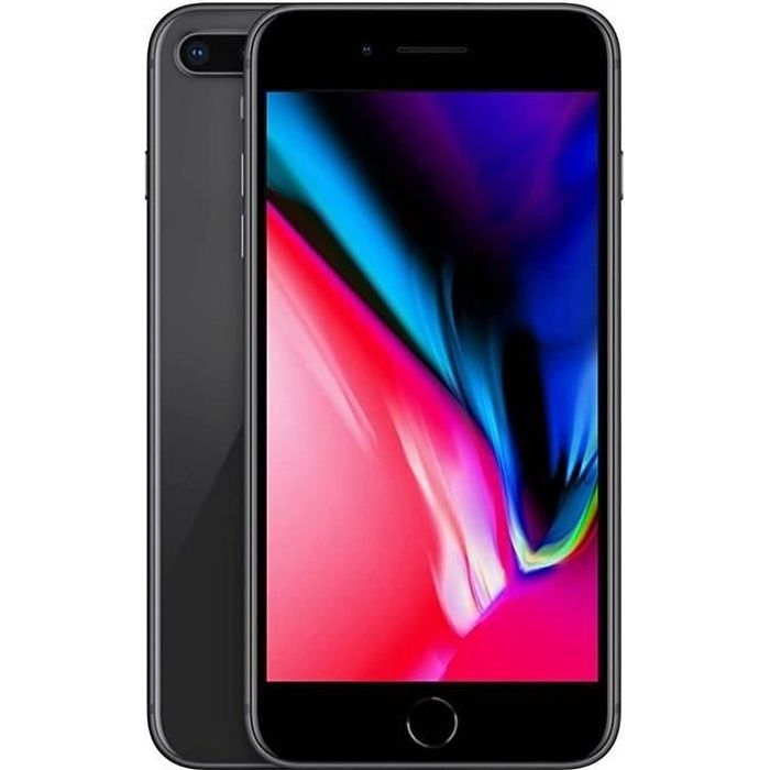 iPhone 8 Plus Gris 64 Go ( ) - Garantie 1 an (2020) - Reconditionné - Très bon état