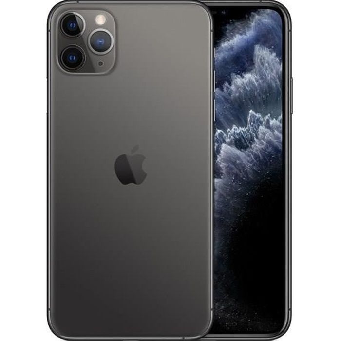 APPLE iPhone 11 Pro MAX 64GB Grey Demo iPhone 11 Pro MAX SG 64GB Demo IN - Reconditionné - Très bon état
