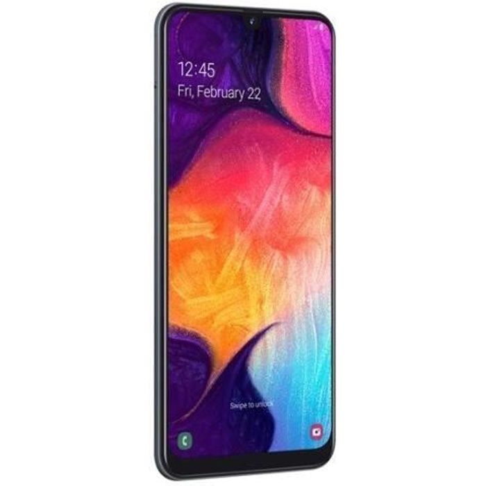 SAMSUNG Smartphone Samsung Galaxy A50 128 Go - 4G - Noir - Reconditionné - Très bon état