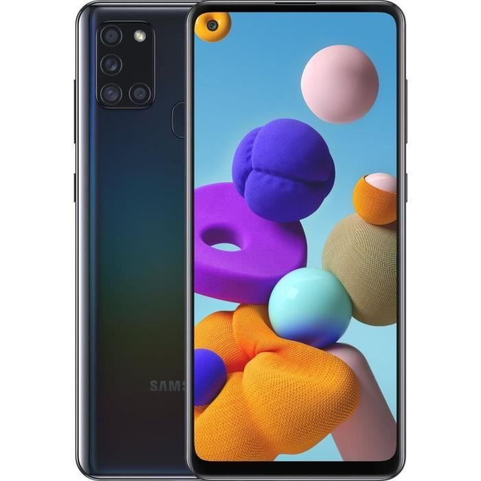 Samsung Galaxy A21S Noir - Reconditionné - Très Bon État