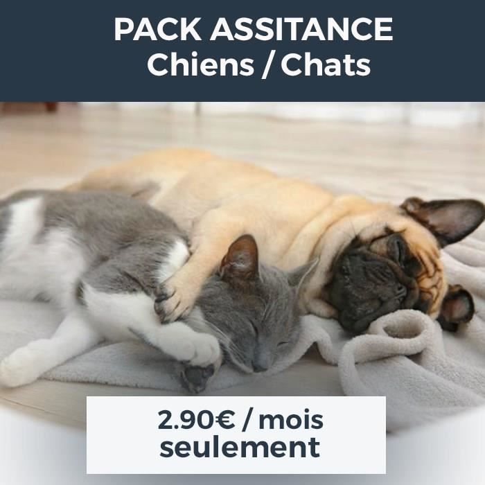 Pack Assistance chiens chats 2018