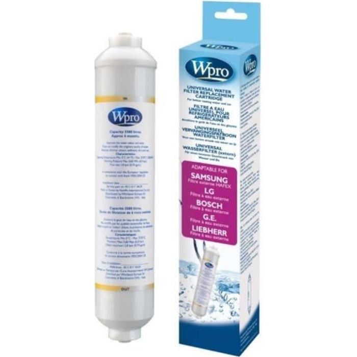 PACK USC 100 Filtre à eau Universel Refrigerateur Americain + Thermomètre TER214