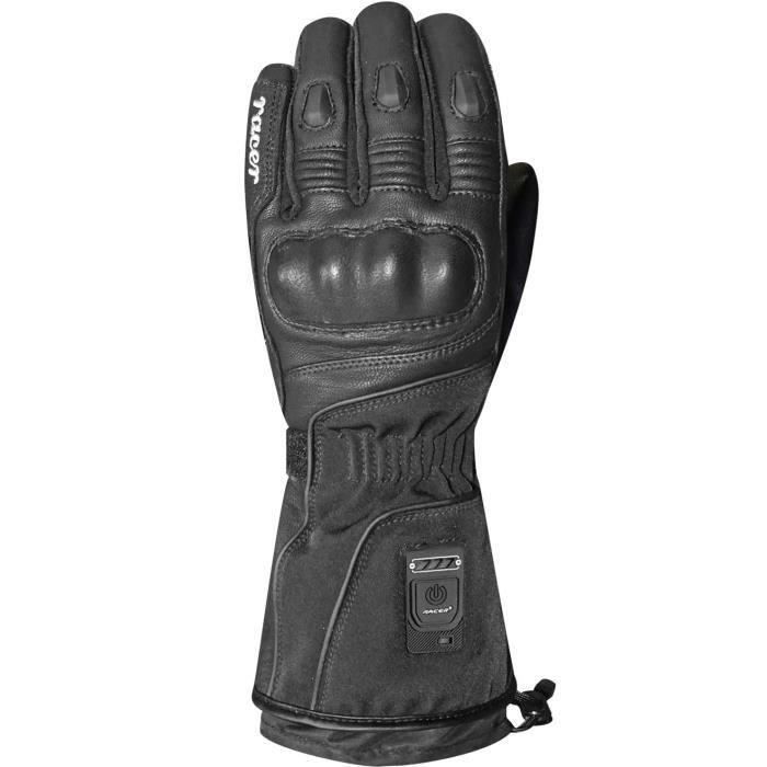RACER Gants Moto Chauffant Heat 3 - Femme - Noir