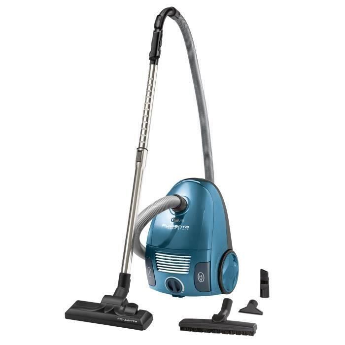 ROWENTA RO2341EA Aspirateur sac Power Space Parquet - capacité 3L - Bleu