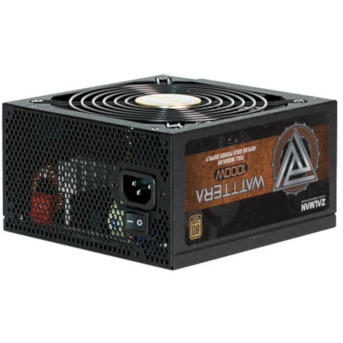 ZALMAN WattTera 1000W (80+ Gold) - Alimentation PC modulaire
