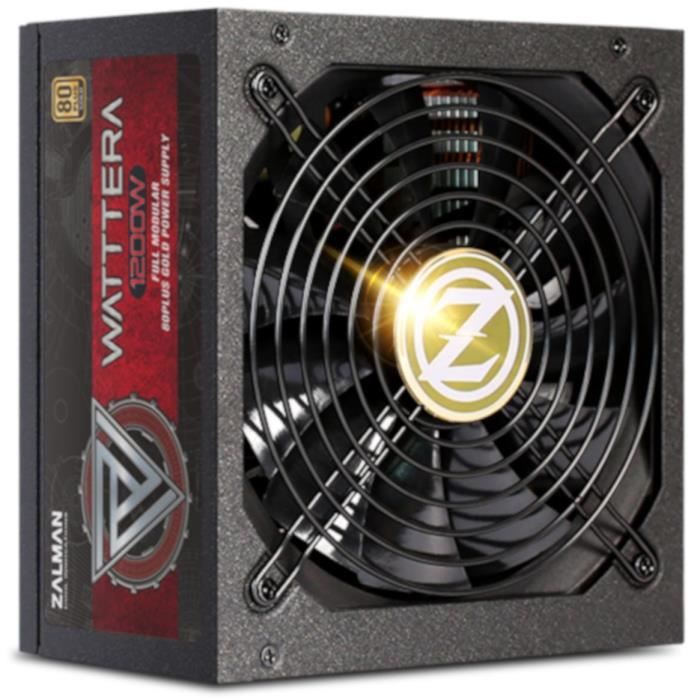 ZALMAN WattTera 1200W (80+ Gold) - Alimentation PC modulaire