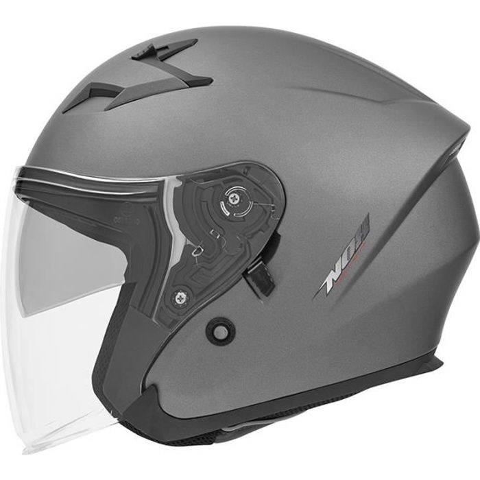 NOX Casque jet N127 - Gris