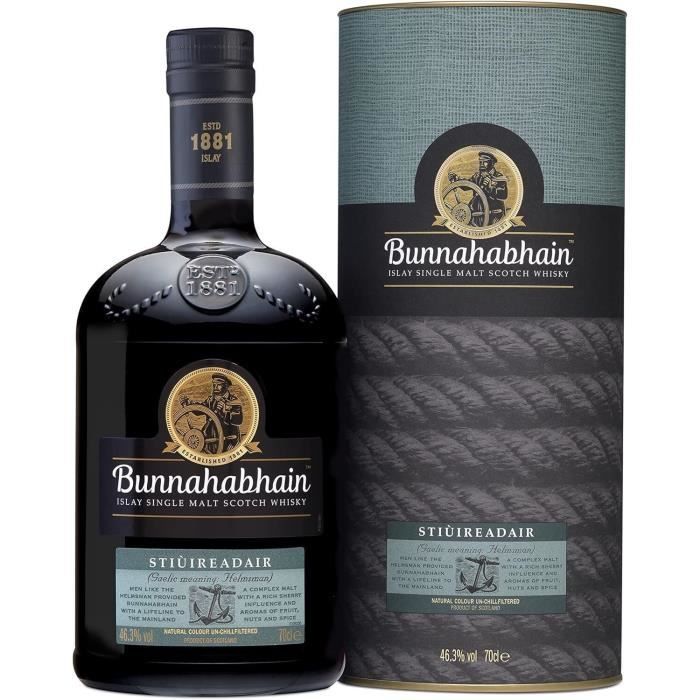 BUNNAHABHAIN Stiureadair - Islay Single Malt Scotch Whisky - 46.3% 70cl