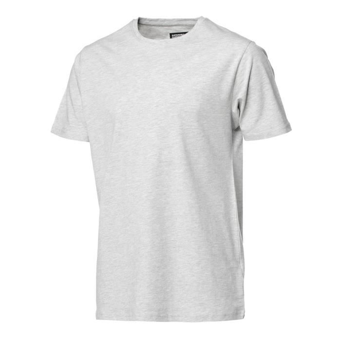 JUICE T-Shirt col rond - Homme - Gris