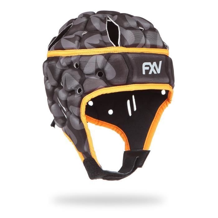 FORCE XV Casque Airflex Trendy - Noir, Gris et Rouge