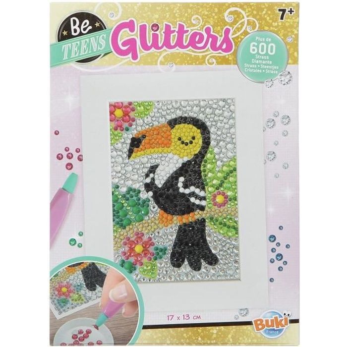 BUKI Tableau diamants animaux Toucan