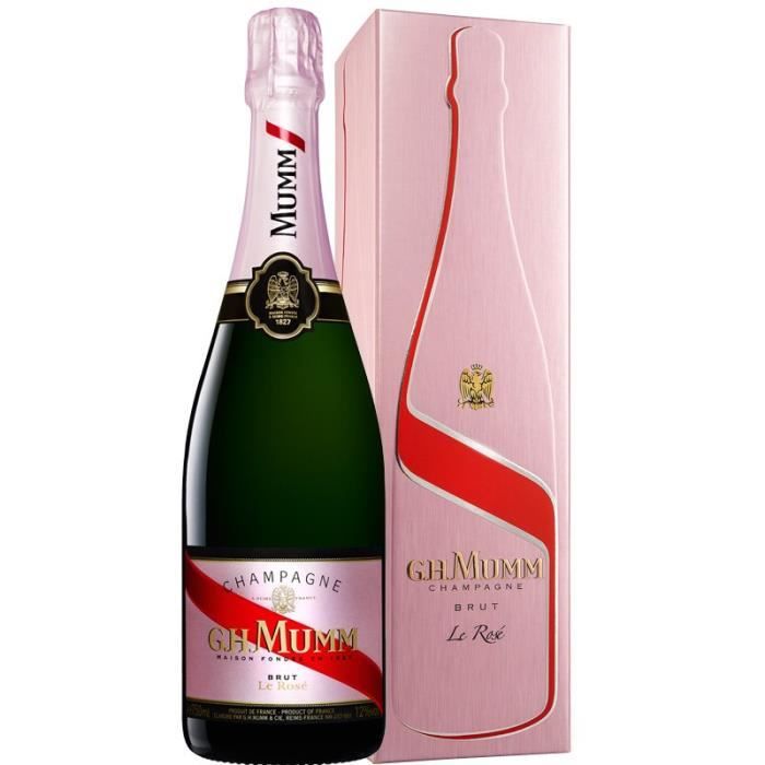 Champagne Mumm Rosé avec étui - 75 cl