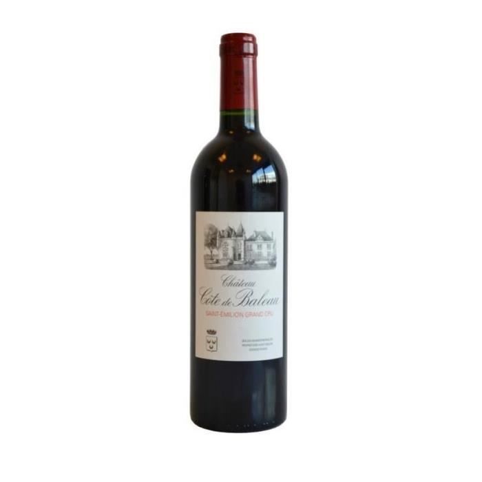 CHÂTEAU COTE DE BALEAU - St Emilion - Grand Cru - Rouge - 2012