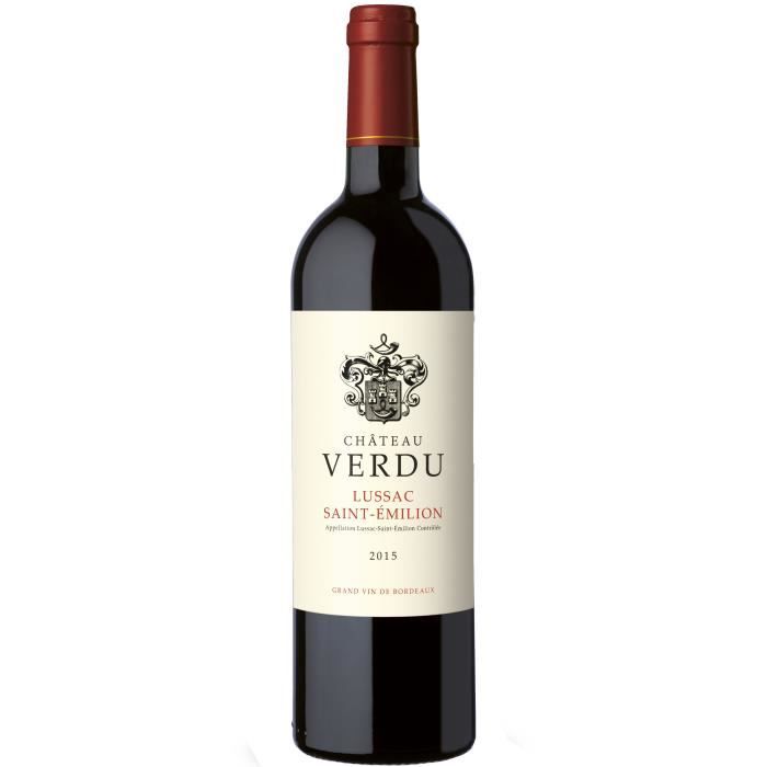 Château Verdu 2015 Lussac-Saint-Emilion - Vin rouge de Bordeaux