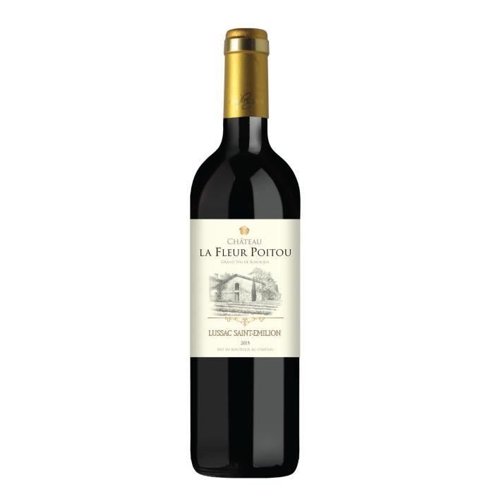 Château La Fleur Poitou 2015 Lussac Saint-Emilion - Vin rouge de Bordeaux