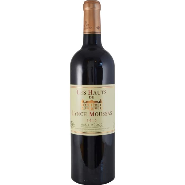 Les Hauts de Lynch-Moussas 2015 Haut-Médoc - Vin rouge de Bordeaux