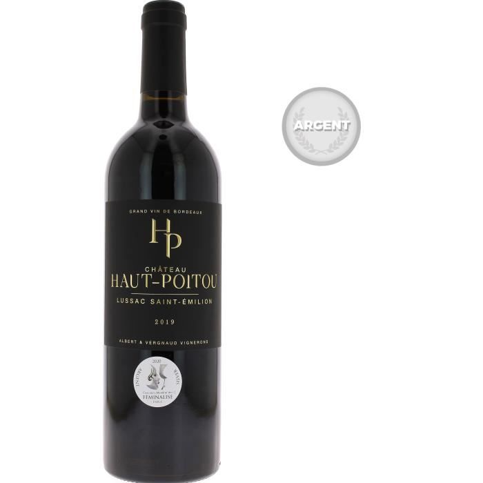 Château Haut-Poitou 2019 Lussac Saint-Emilion - Vin rouge de Bordeaux