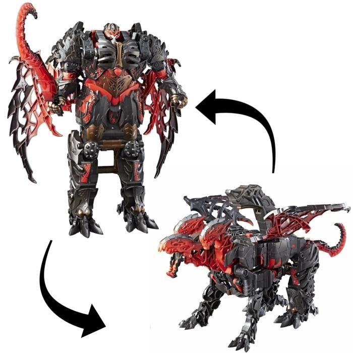 TRANSFORMERS The Last Knight - DRAGONSTORM Turbo Changers - Robot