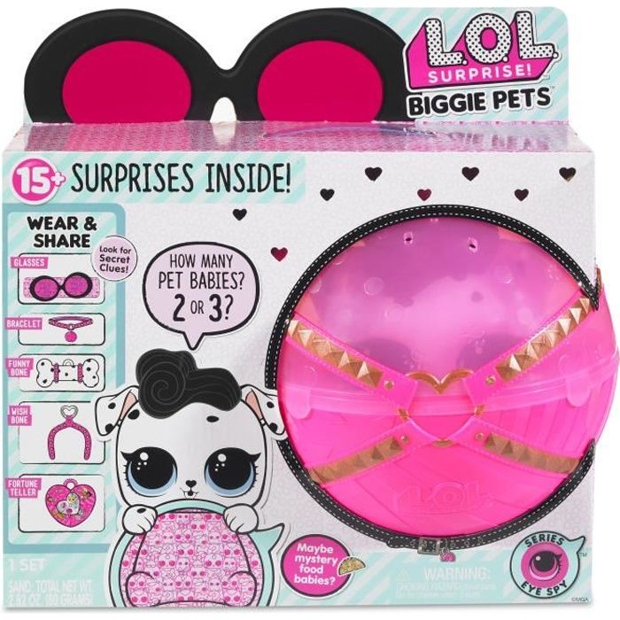 L.O.L. Surprise - Poupée LOL Biggie Pets - Modèles aléatoires