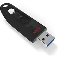 Clé USB - SANDISK - Ultra® USB 3.0 256Go - Haute performance - Noir