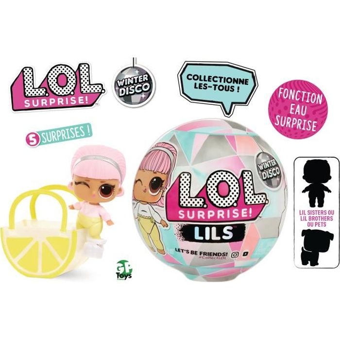 L.O.L. Surprise - Poupée LOL Lil Sisters & Lil Pets - Modèles aléatoires