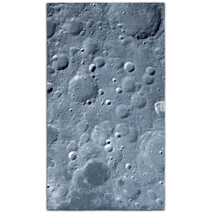LEUS Serviette plage 148x84cm LUNAR BLACK