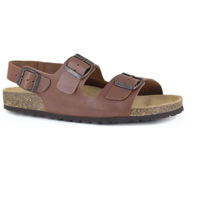 J.BRADFORD Chaussures Sandales JB-Malou Cognac Homme