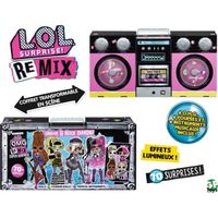 Coffret L.O.L. Surprise - Super Surprise Remix avec plus de 70 surprises dont 4 O.M.G. et 4 poupées