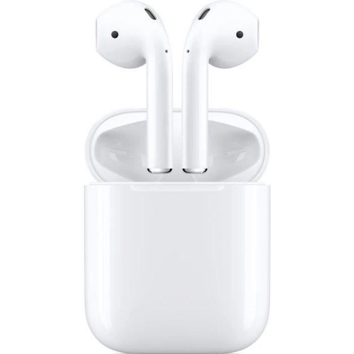 APPLE AirPods 2 avec boitier de charge filaire Blanc