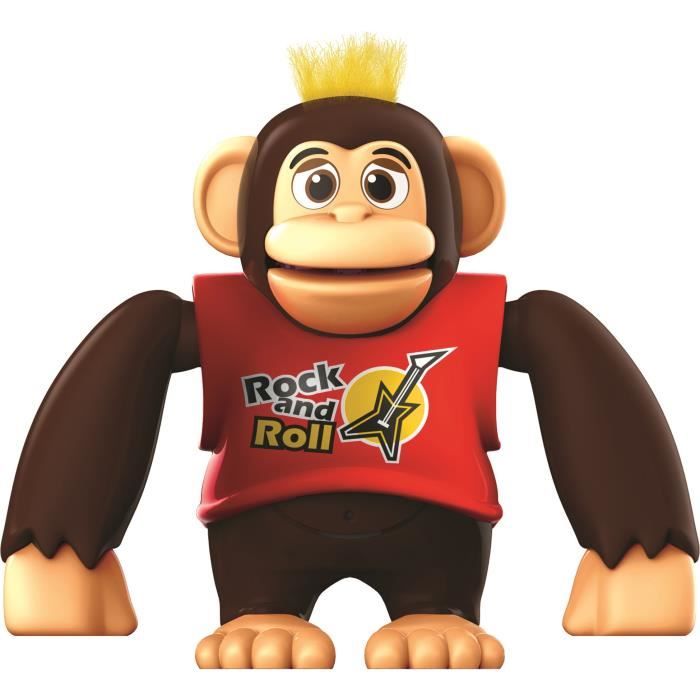 YCOO - Chimpy le Singe - 15 CM - Rouge