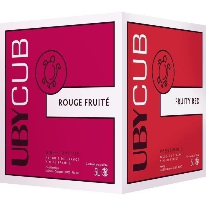 BIB 5L UBY CUB Côtes de Gascogne vin rouge