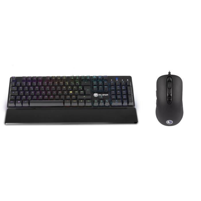MILLENIUM Souris Gaming MO1 4 - Clavier Gaming Mécan