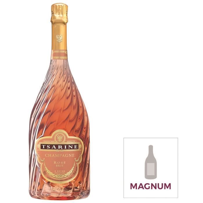 Champagne Tsarine Rosé magnum - 150 cl
