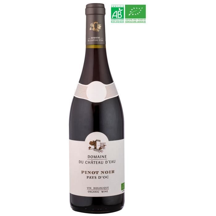 Domaine du Château d’Eau 2020 Pays d'Oc Pinot Noir - Vin rouge de Languedoc-Roussillon - Bio