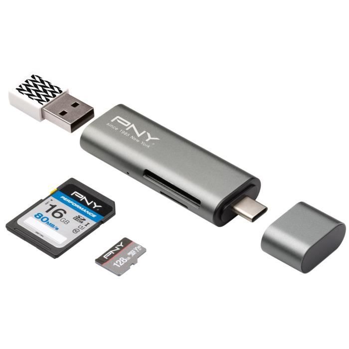 PNY USB-C Card Reader - USB