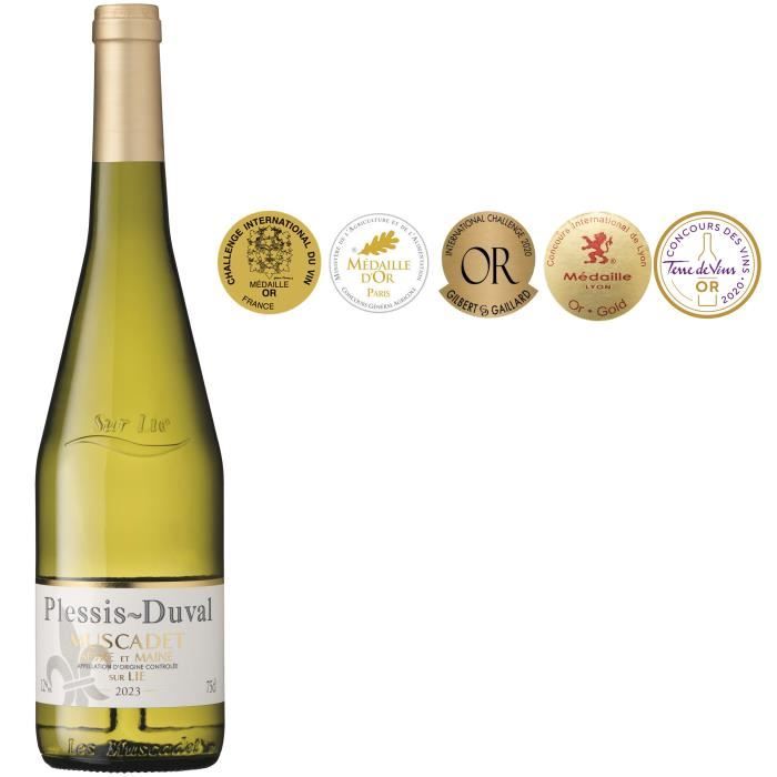 Plessis-Duval 2020 Muscadet Sèvre et Maine sur Lie - Vin blanc de Loire