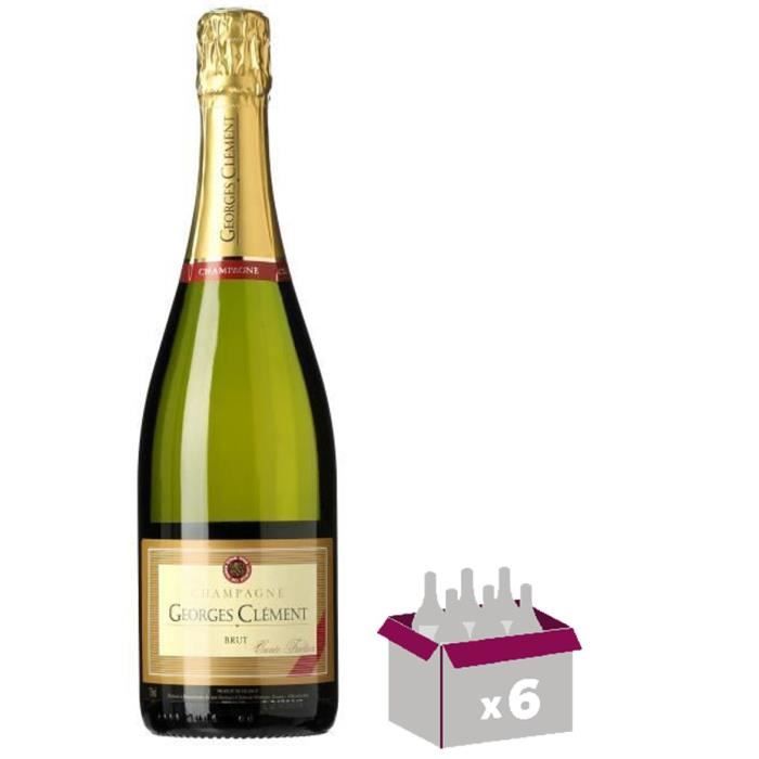 4 achetées + 2 offertes - Champagne Georges Clément